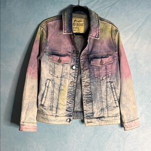 Zadig & Voltaire Kase Tie and Dye Denim Jacket ASO Taylor Swift (Lover Era)